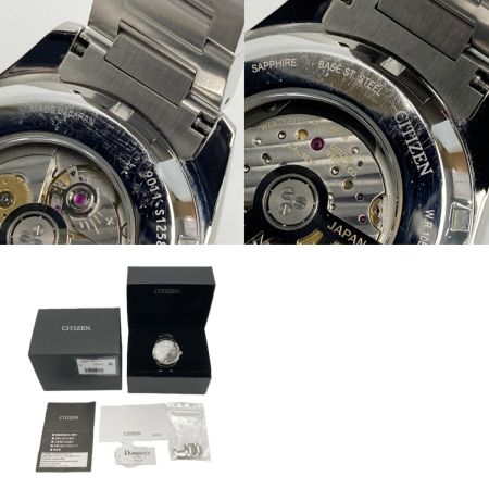  CITIZEN シチズン コレクション メカニカル NB1050-59E グレー 自動巻き メンズ 腕時計 箱有