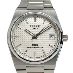 ☆☆ TISSOT ティソ PRX パワーマティック80 T137.207.11.111.00 ホワイト 自動巻き メンズ 腕時計 箱有 Bランク