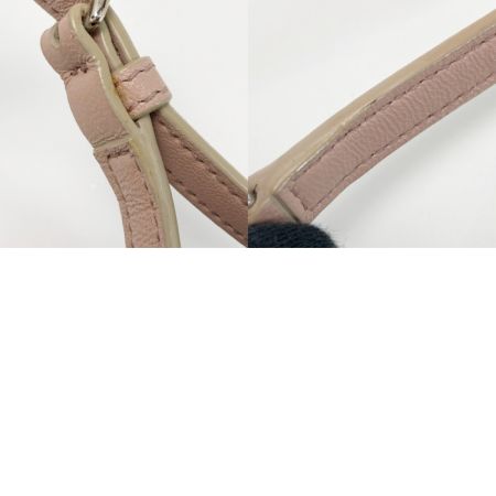  JIMMY CHOO ジミーチュウ サニー スタースタッズ キューブショルダーバッグ ピンク チェーンショルダー
