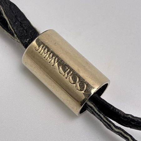 JIMMY CHOO ジミーチュウ エンボス スター スタッズ ラウンドファスナー コインケース ブラック 小銭入れ