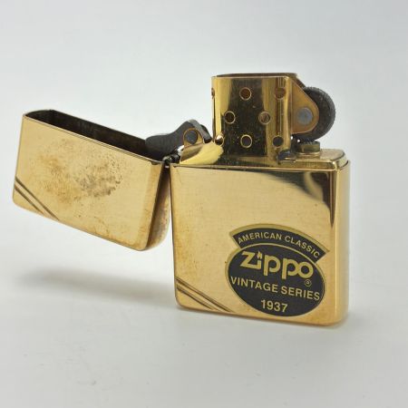   ZIPPO ジッポー オイルライター 1989年製 ダイアゴナルライン #270 HP ブラス 1937レプリカ