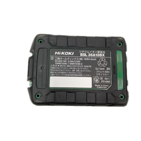 HiKOKI ハイコーキ 36Vバッテリー BSL36A18BX 未使用品