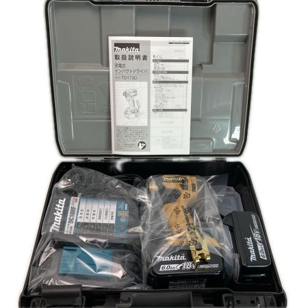  MAKITA マキタ 18V インパクトドライバ 20周年モデル TD173DGXPY プレミアムイエロー 充電器・充電池2個・ケース付