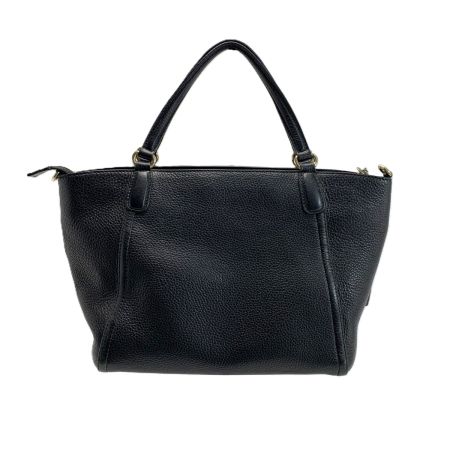  GUCCI グッチ ソーホー インターロッキングG 2WAYバッグ レザー 369176 ブラック 袋 ストラップ付