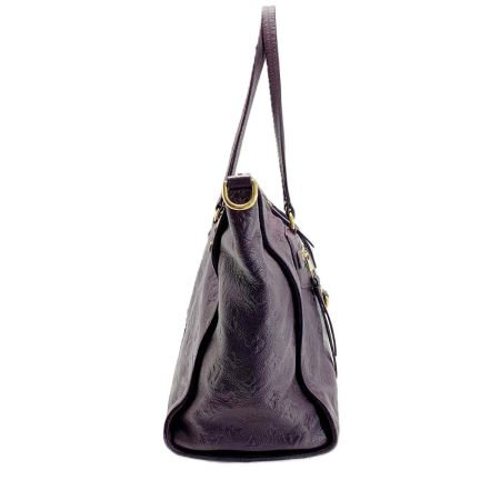  LOUIS VUITTON ルイヴィトン モノグラム・アンプラント ルミニューズPM M40551 パープル 2WAYバッグ レザー