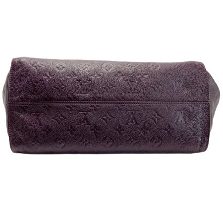  LOUIS VUITTON ルイヴィトン モノグラム・アンプラント ルミニューズPM M40551 パープル 2WAYバッグ レザー