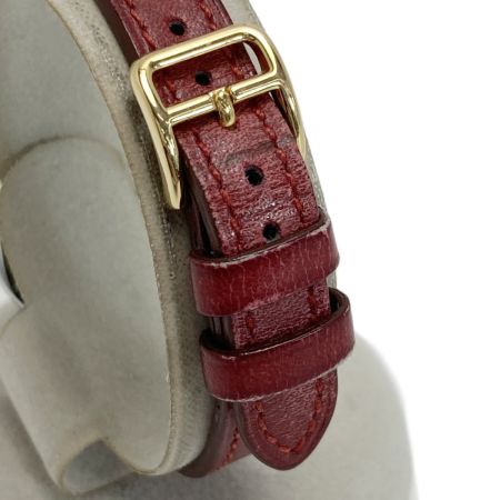  HERMES エルメス メテオール □G刻印 705279 ホワイト クォーツ レディース 腕時計