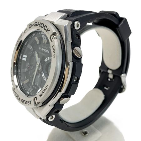  CASIO カシオ G-SHOCK  腕時計 GST-W110-1AJF 電波ソーラー ラバー メンズ