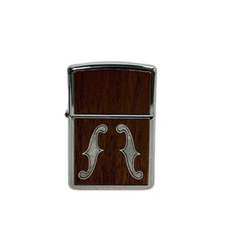  ZIPPO ジッポー オイルライター 2004年製 アーマー ウッド 貝象嵌 ｆホール 箱有
