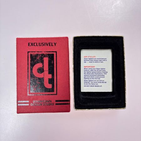  ZIPPO ジッポー オイルライター 2001年製 little raster 箱有