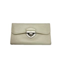 LOUIS VUITTON ルイヴィトン エピ ポルトフォイユ・ウジェニ M6388J ホワイト 長財布 Bランク