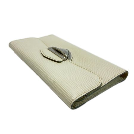 LOUIS VUITTON ルイヴィトン エピ ポルトフォイユ・ウジェニ M6388J ホワイト 長財布