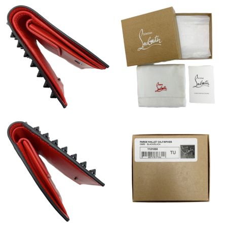  Christian Louboutin クリスチャンルブタン 2つ折り財布  ブラック メンズ 袋 箱有