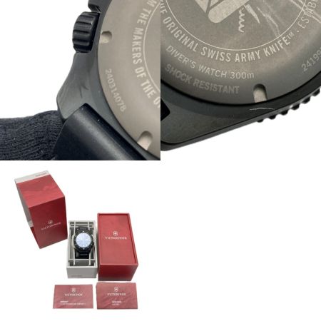  VICTORINOX ビクトリノックス ダイブ プロ 241997 ブラック 自動巻き メンズ 腕時計 箱・取説有 DIVE PRO