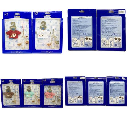   ディズニーシー ダッフィー シェリーメイ 10周年限定 2ＷＡY ストラップチャーム 9個セット売り