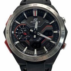 ☆☆ CASIO カシオ エディフィス WINDFLOW ECB-2200YP-1AJF ブラック ソーラー メンズ 腕時計 EDIFICE Bランク