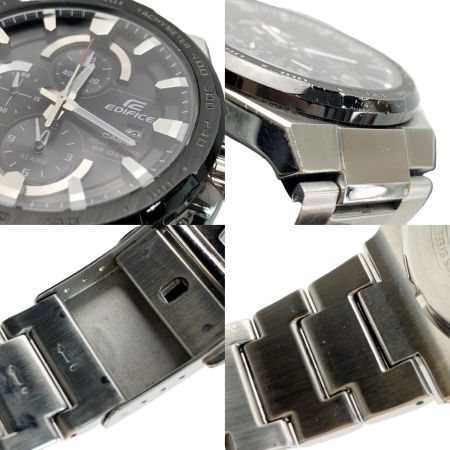 CASIO カシオ EDIFICE EFR-541SBDB-1AJF シルバー ソーラー充電 メンズ