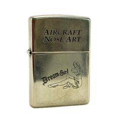 ZIPPO ジッポー オイルライター 1999年製 ヒンジ緩み AIRCRAFT NOSE ART Cランク
