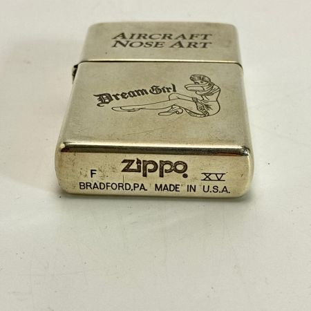 ZIPPO ジッポー オイルライター 1999年製 ヒンジ緩み AIRCRAFT NOSE ART