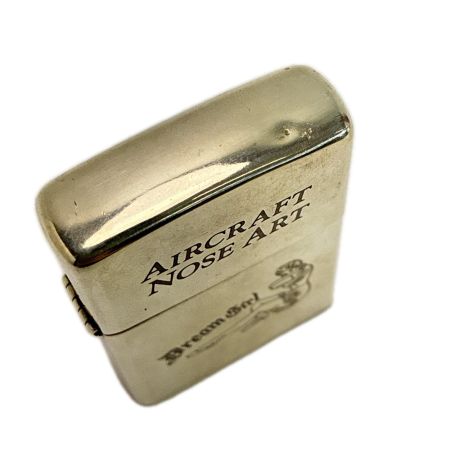 ZIPPO ジッポー オイルライター 1999年製 ヒンジ緩み AIRCRAFT NOSE ART
