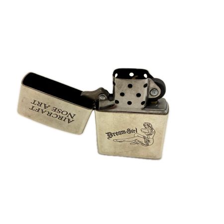 ZIPPO ジッポー オイルライター 1999年製 ヒンジ緩み AIRCRAFT NOSE ART