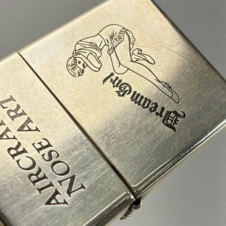ZIPPO ジッポー オイルライター 1999年製 ヒンジ緩み AIRCRAFT NOSE ART