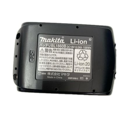 MAKITA マキタ 18Vバッテリー BL1860B ブラック 未使用品