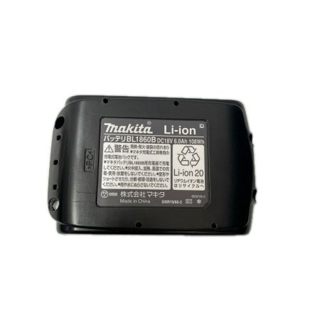  MAKITA マキタ 18V バッテリー BL1860B ブラック 未使用品