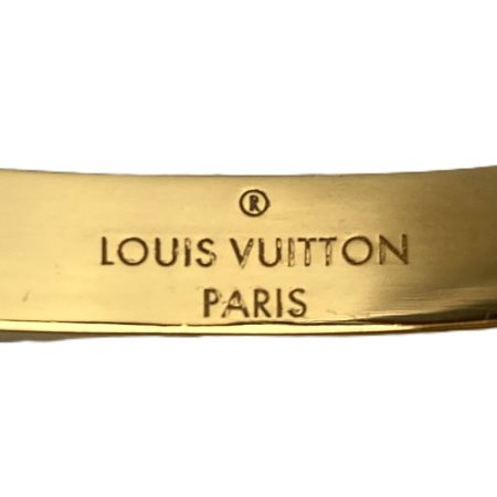  LOUIS VUITTON ルイヴィトン フープナノグラム ピアス M00220 ゴールド GP 箱・布袋有