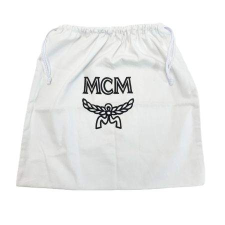  MCM エムシーエム ポーチ レザー 袋有 ブラック