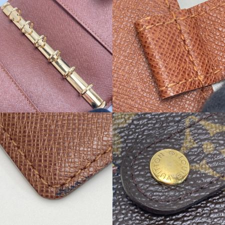  LOUIS VUITTON ルイヴィトン モノグラムパンダ アジェンダPM R20011 6穴手帳カバー 箱・布袋有