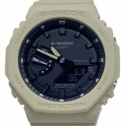 ☆☆ CASIO カシオ G-SHOCK 2100シリーズ アナデジ オクタゴン GA-2100-5AJF クォーツ メンズ 腕時計 Bランク