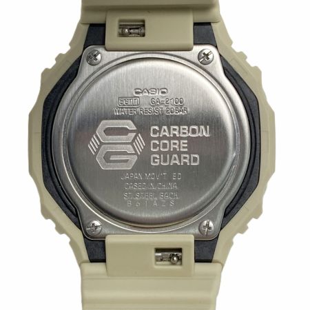 CASIO カシオ G-SHOCK 2100シリーズ アナデジ オクタゴン GA-2100-5AJF クォーツ メンズ 腕時計