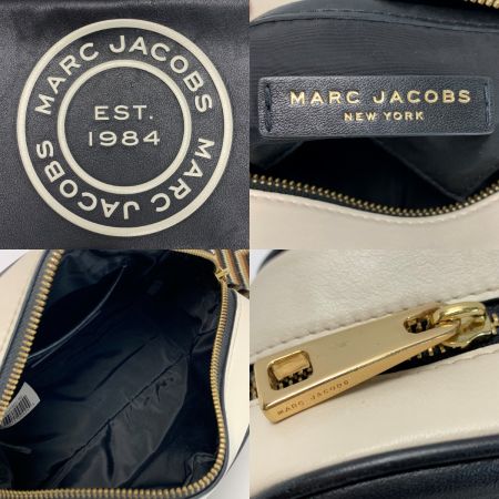  MARC JACOBS マークジェイコブス サークルロゴ H125L01RE21 002 ブラック×ブラウン×ホワイト ショルダーバッグ
