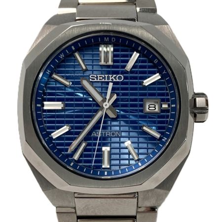  SEIKO セイコー アストロン ネクスター 7B72-0AF0 ブルー 電波ソーラー メンズ 腕時計 箱有 ASTRON