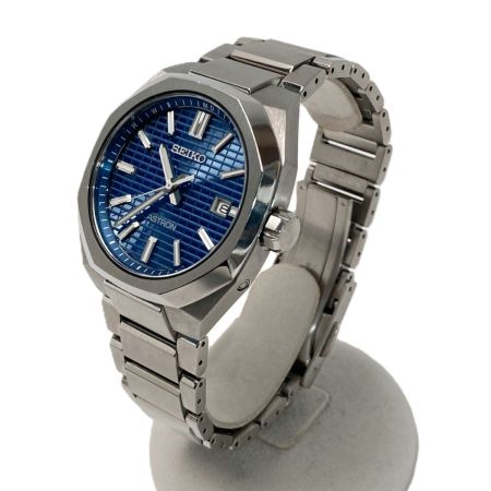  SEIKO セイコー アストロン ネクスター 7B72-0AF0 ブルー 電波ソーラー メンズ 腕時計 箱有 ASTRON