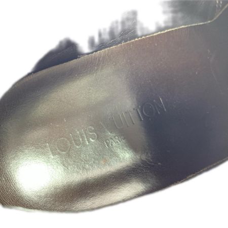  LOUIS VUITTON ルイヴィトン レザースニーカー ブラウン SIZE 24cm メンズ