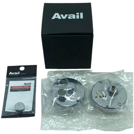  Avail x CASKET カスタムパーツ 2500C サイドカップセット メカニカルブレーキノブ DPクロム