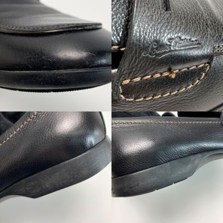  LOUIS VUITTON ルイヴィトン ローファー サイズ6½(25.5cm相当) ブラック レザー ビジネスシューズ