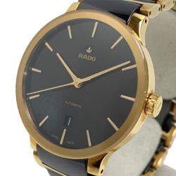 ☆☆ RADO ラドー セントリックス デイト 763.0036.3 ブラウン 自動巻き メンズ 腕時計 箱有 CENTRIX Bランク
