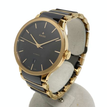  RADO ラドー セントリックス デイト 763.0036.3 ブラウン 自動巻き メンズ 腕時計 箱有 CENTRIX