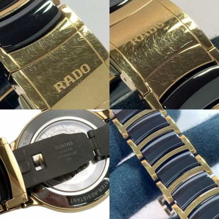  RADO ラドー セントリックス デイト 763.0036.3 ブラウン 自動巻き メンズ 腕時計 箱有 CENTRIX