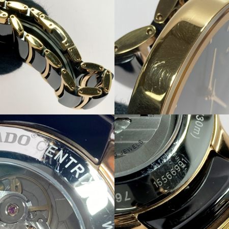  RADO ラドー セントリックス デイト 763.0036.3 ブラウン 自動巻き メンズ 腕時計 箱有 CENTRIX