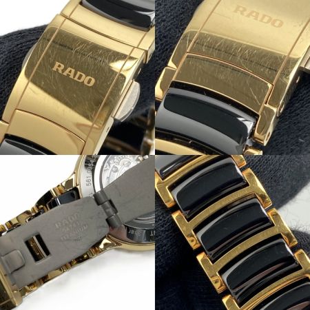  RADO ラドー セントリックス デイト 561.0954.3 ブラウン 自動巻き レディース 腕時計 箱有 CENTRIX