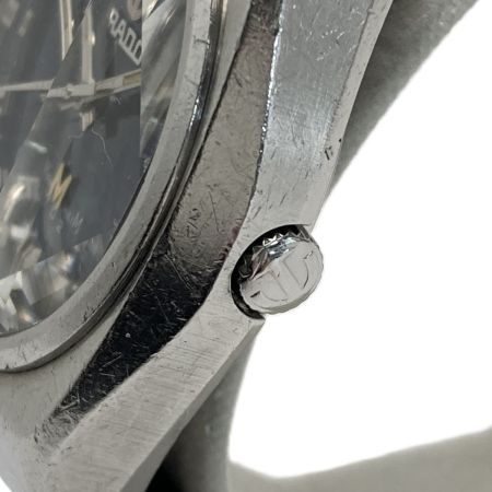  RADO ラドー マンハイム702 デイト カットガラス ブルー 自動巻き メンズ 腕時計 MANNHEIM