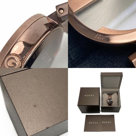  GUCCI グッチ インターロッキング 133.3 グレー クォーツ メンズ 腕時計 箱・取説有