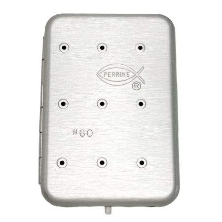 PERRINE/パーリン フライボックス #60 アルミ製 釣り用品 釣り小物