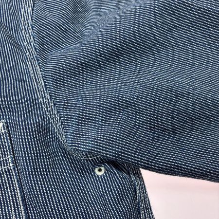 The Flat Head フラッドヘッド シャツ 長袖 ストライプ柄 SIZE 38 インディゴ メンズ