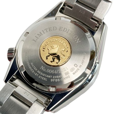  SEIKO セイコー グランドセイコー スポーツコレクション 140周年記念モデル SBGN023 ブラック クォーツ メンズ 腕時計 箱・取説有