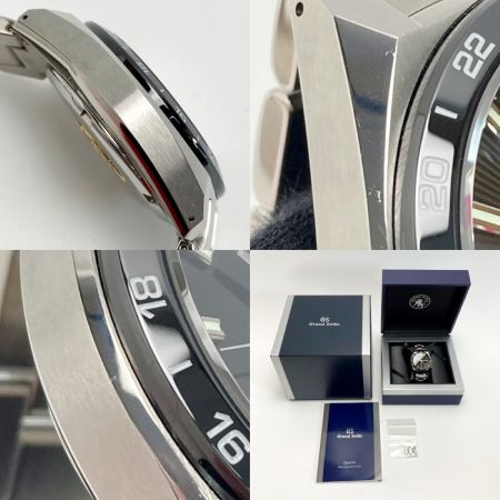  SEIKO セイコー グランドセイコー スポーツコレクション 140周年記念モデル SBGN023 ブラック クォーツ メンズ 腕時計 箱・取説有